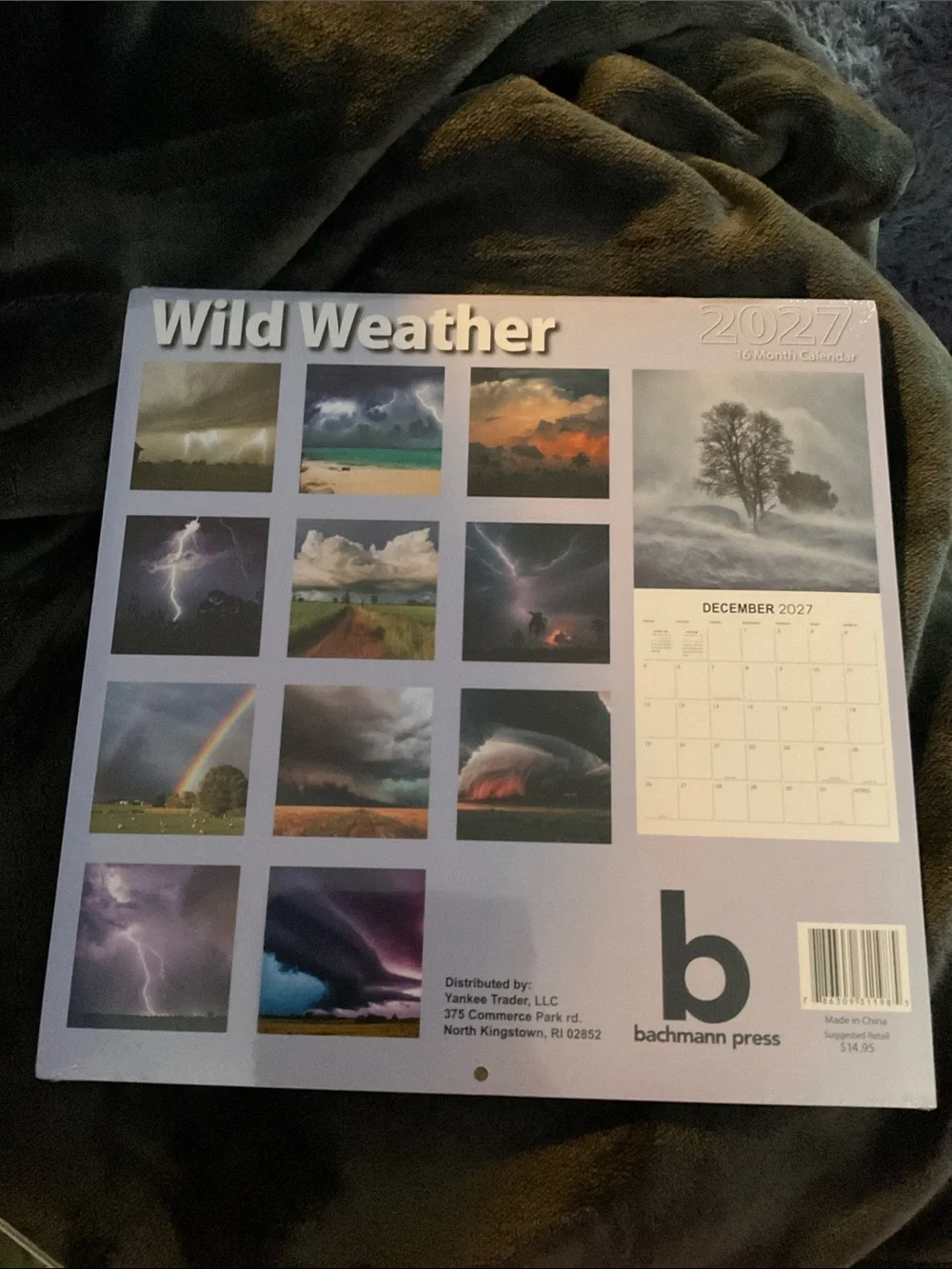 2027 Wild Weather Calendar